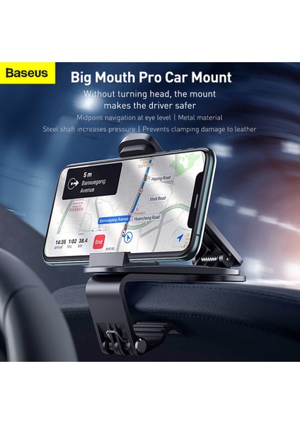 Araba Cep Telefonu Tutacağı Big Mouth Pro 360° Yatay Ayar 4.7 - 6.5 Inç Telefonlara Uygun (Yurt Dışından) modelleri
