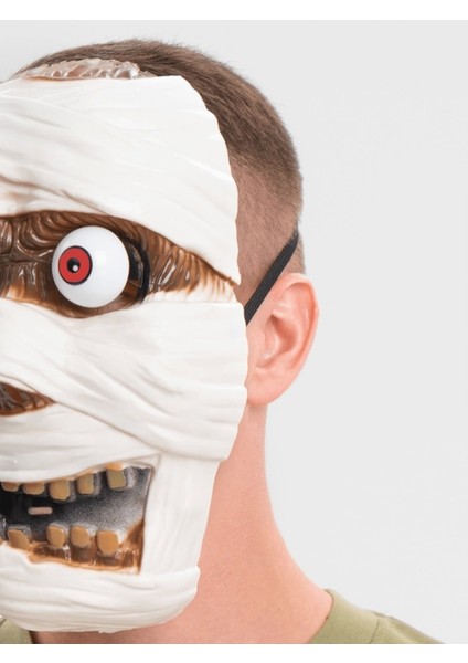 Bfs Sallanan Yaylı Oynar Gözlü Mumya Maskesi fiyatları