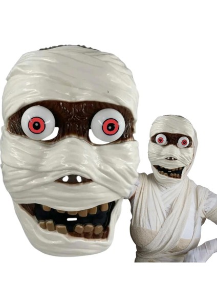 Bfs Sallanan Yaylı Oynar Gözlü Mumya Maskesi fırsatları