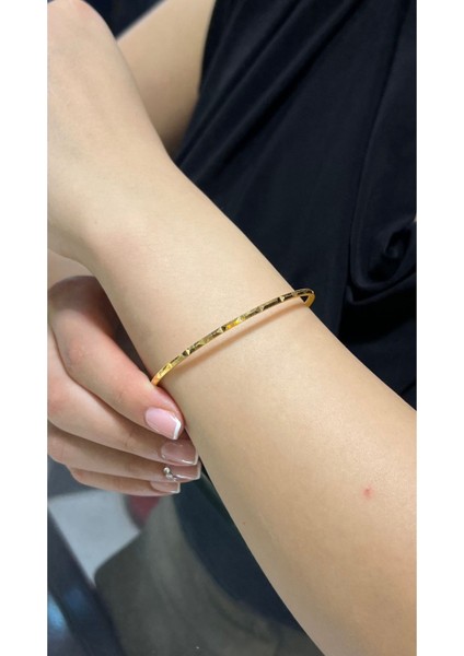 9 gr (Gram) Baklava Dilimi Kalemli Ajda Bilezik 22 Ayar Altın modelleri