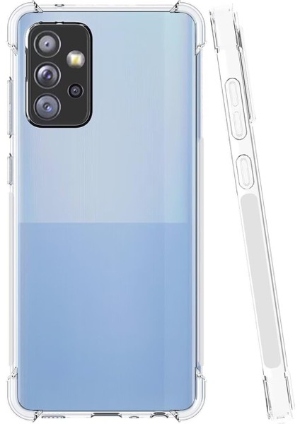 Samsung Galaxy A72 Uyumlu Darbe Önleyici Sararmaya Dayanıklı Airbag Korumalı Ultra Slim Tpu Şeffaf Silikon Kılıf fiyatları