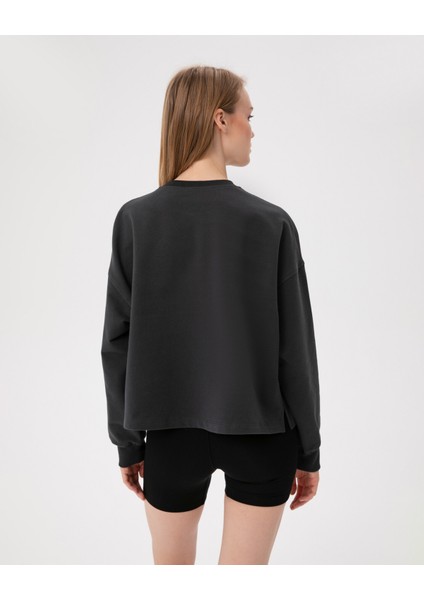 Antrasit Basic Easysize Sweatshirt