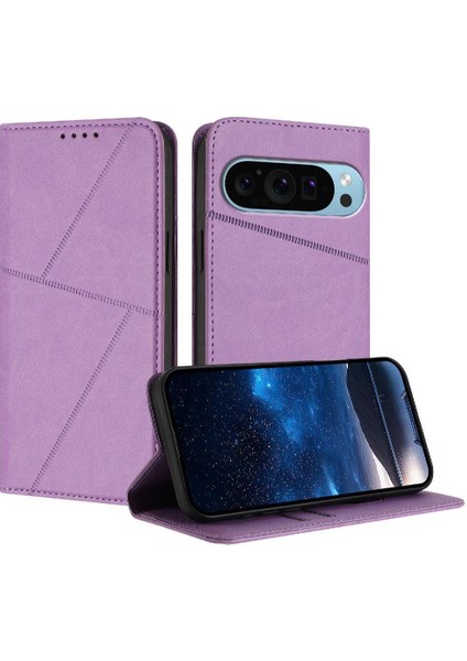 Kart Yuvaları ve Mat ile Google Pixel 9 Pro Xl Darbeye Dayanıklı Kapak Için Kılıf (Yurt Dışından)