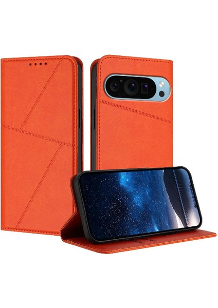 Kart Yuvaları ve Mat ile Google Pixel 9 Pro Xl Darbeye Dayanıklı Kapak Için Kılıf (Yurt Dışından)