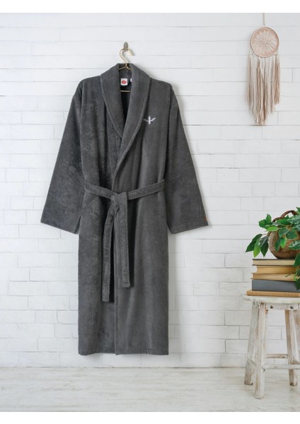 Tek Bornoz Wellness Zen L/xl Antrasit