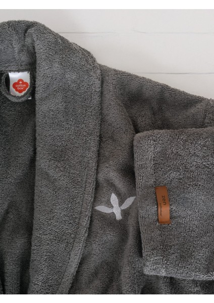 Tek Bornoz Wellness Zen L/xl Antrasit fiyatları