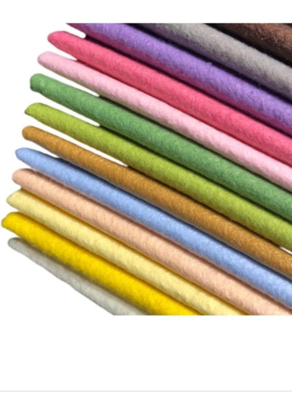 Dilediğiniz 10 Renk Polyester Yumuşak Keçe Kumaş, Kendin Yap Bebek El Sanatları Malzemeleri