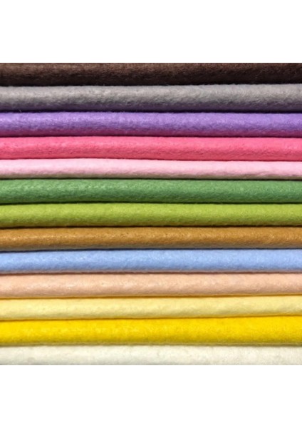 Dilediğiniz 10 Renk Polyester Yumuşak Keçe Kumaş, Kendin Yap Bebek El Sanatları Malzemeleri