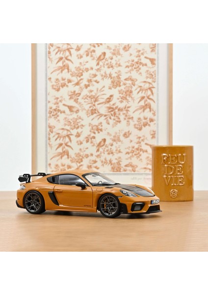 1/18 Porsche Cayman Gt4 Rs W/weissach Pack 2023 Bahama Yellow