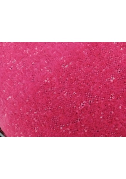Tavşan Tüyü El Dokuma Yumuşak Dokulu Tek Kişilik Yatak Örtüsü (160X240)-PEMBE