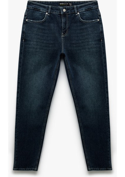 Pamuklu Normal Bel Tapered Fit Jean Pantolon
