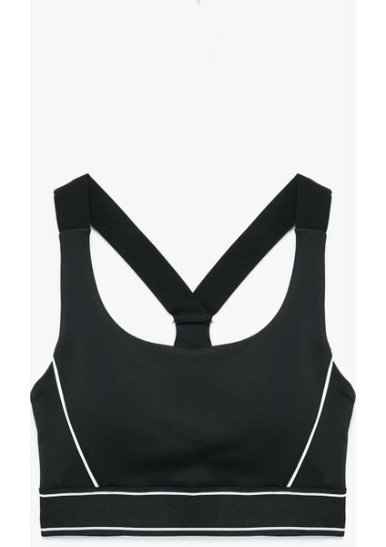 Slim Fit Kolsuz U Yaka Sporcu Sütyeni