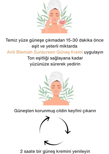 Su Bazlı Leke Karşıtı Yüz Güneş Kremi SPF50+ | Glulatyon, Aleo Vera | 50 ML |