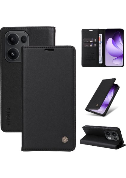 Oppo Reno 13 Pro 5g Suni Deri ve Tam Mat Tpu Için Flip Case ve Ile (Yurt Dışından) indirimleri