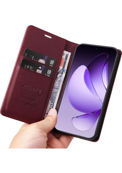 Oppo Reno 13 Pro 5g Suni Deri ve Tam Mat Tpu Için Flip Case ve Ile (Yurt Dışından) fırsatları