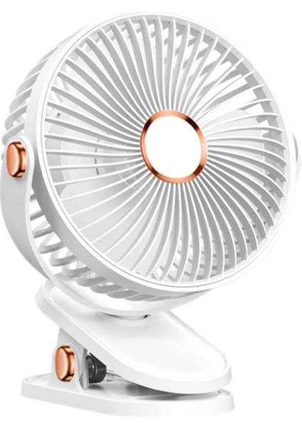 Masa Vantilatörü ve Gece Lambası 5 Hız Aşamalı Güçlü Hava Akışlı Fan Ev Ofis Seyahat Kamp Tekne