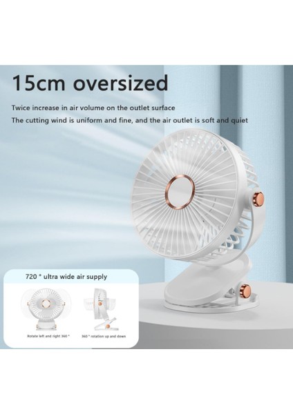 Masa Vantilatörü ve Gece Lambası 5 Hız Aşamalı Güçlü Hava Akışlı Fan Ev Ofis Seyahat Kamp Tekne fırsatları