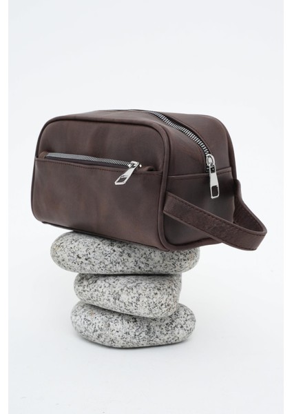 Erkek Deri El Çantası Kahverengi 116518 fiyatları