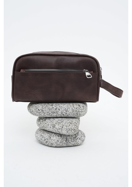 Erkek Deri El Çantası Kahverengi 116518 modelleri