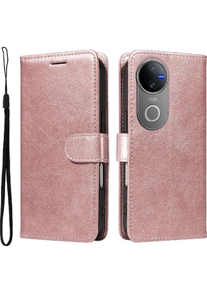 Vıvo V50 5g Iş Cüzdan Telefon Kılıfı Için Flip Case Yüksek Kalite Deri (Yurt Dışından)