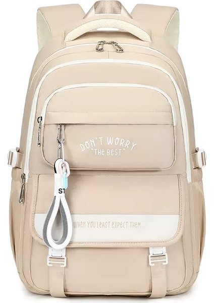 Kadınlar Için Büyük Kapasiteli Seyahat Hafif Günlük Basit Sırt Çantası (Yurt Dışından)