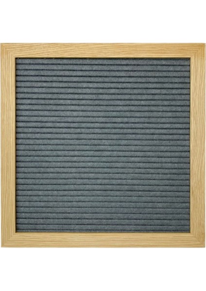Letter Board-Harfli Ahşap Yazı Panosu Gri-Meşe Ağacı (340 Harfli, Ahşap Ayaklı)