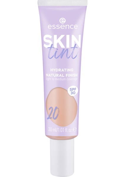 Skin Tint Nemlendirici Fondöten 20