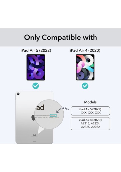 IPad Air 4.(2020) -5.(2022) Nesil Rebound Slım Case IPad Kılıf