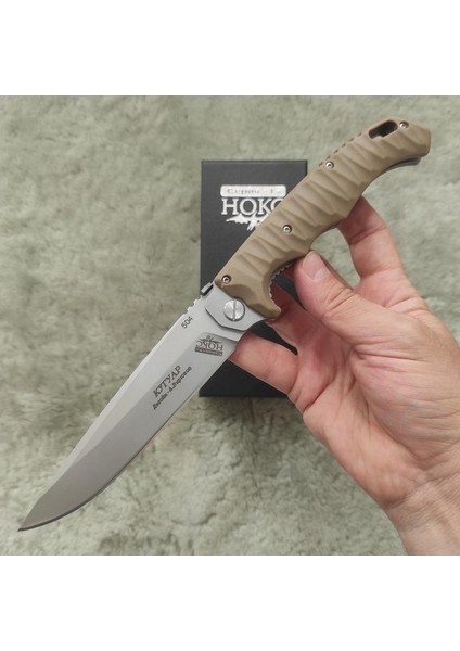 Hokc Phantom Dev Tactical Çakı Çöl Rengi