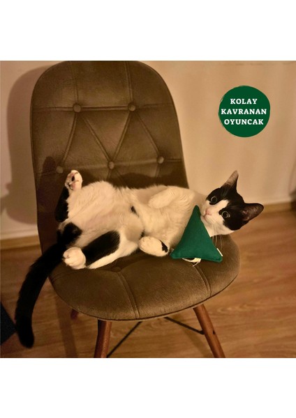 Doğa Dostu Kedi Naneli Kedi Oyuncağı 3'lü Set