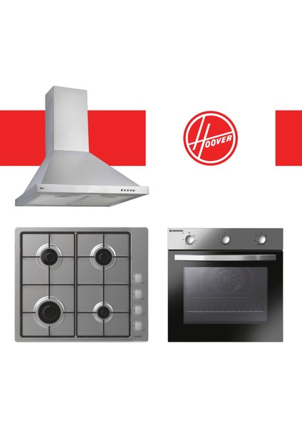 & Candy Nuvanti Ankastre Set (HCH6MXTK + CHW6LX + HON602X-TN)