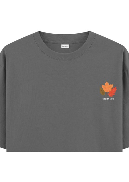 Autumun - Oversize T-Shirt Antrasit fiyatları