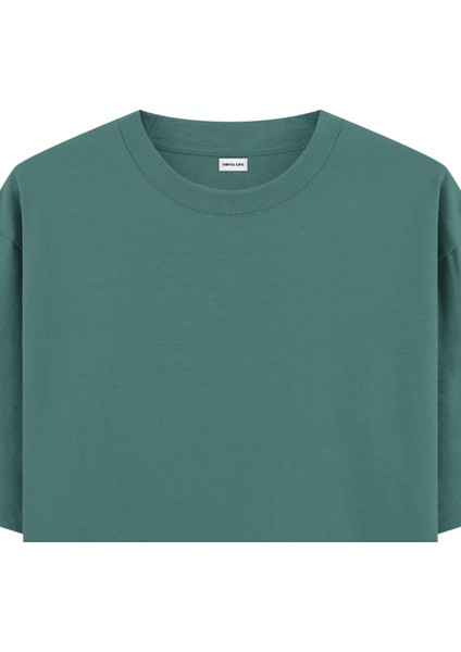 Basic - Oversize T-Shirt Yeşil fiyatları
