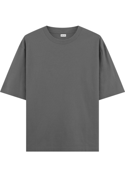 Basic - Oversize T-Shirt Antrasit