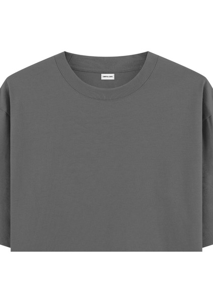 Basic - Oversize T-Shirt Antrasit fiyatları