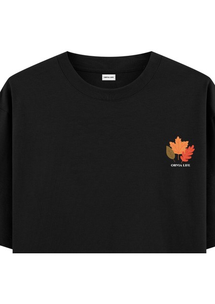 Autumun - Oversize T-Shirt Siyah fiyatları