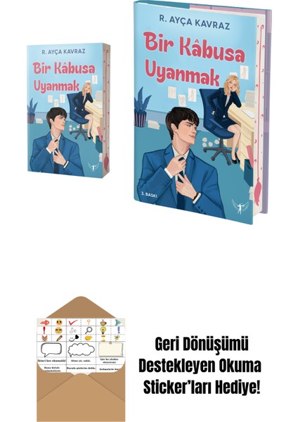Bir Kâbusa Uyanmak + Bir Kâbusa Uyanmak (Ciltli) + Okuma Sticker'ları