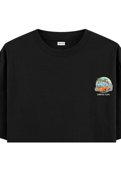 Caravan - Oversize T-Shirt Siyah fiyatları