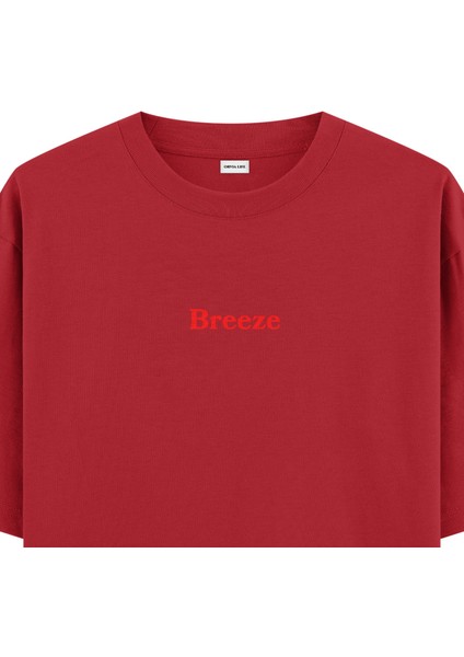 Breeze - Oversize T-Shirt Kırmızı fiyatları