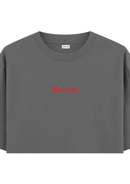 Breeze - Oversize T-Shirt Antrasit fiyatları
