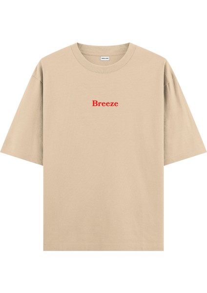 Breeze - Oversize T-Shirt Krem