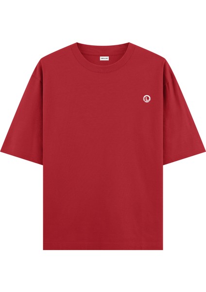 Favicon - Oversize T-Shirt Kırmızı