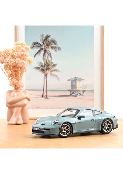 1/18 Porsche 911 S/t 2023 Bleu Meissen