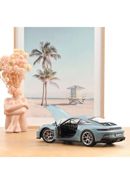1/18 Porsche 911 S/t 2023 Bleu Meissen