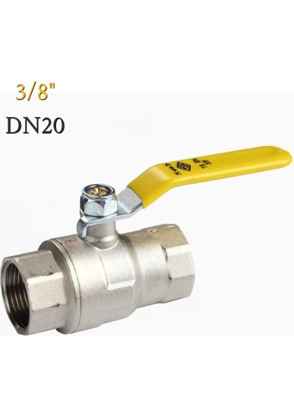Küresel Doğalgaz Vanası Standart - Ts En 331 - DN20 3/4" - 1 Adet