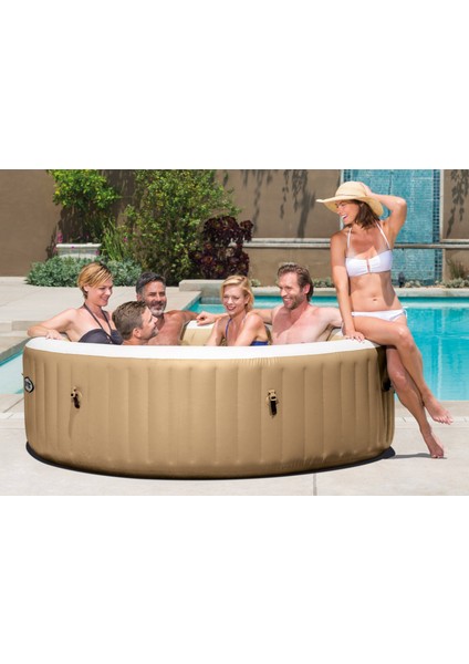 28428EX 6 Kişilik Sahara Yuvarlak 140 Jetli Spa Seti fiyatları