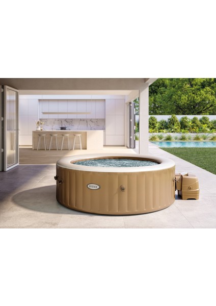 28428EX 6 Kişilik Sahara Yuvarlak 140 Jetli Spa Seti fırsatları