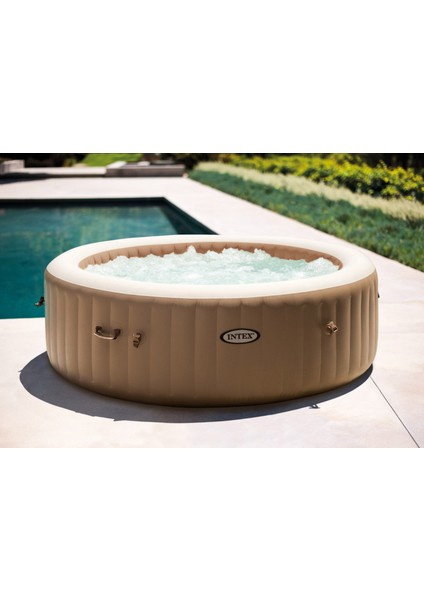 28428EX 6 Kişilik Sahara Yuvarlak 140 Jetli Spa Seti