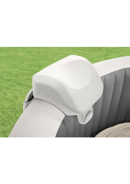 28440EX 4 Kişilik Greywood Deluxe Yuvarlak Spa Seti 1.96M x 71CM