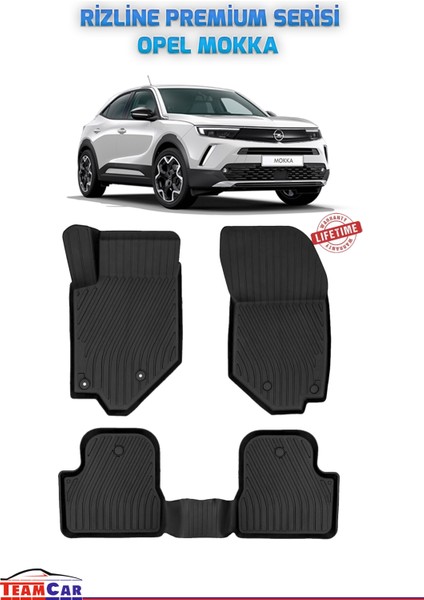 Teamcar Opel Mokka 2021 Sonrası Uyumlu Premium Serisi Havuzlu Paspas